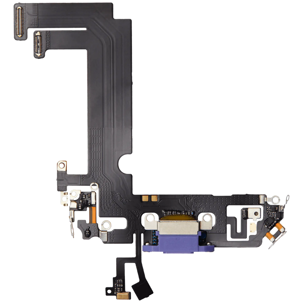 Ladebuchse Flexkabel für iPhone 12 Mini (Aftermarket Plus) (Lila)
