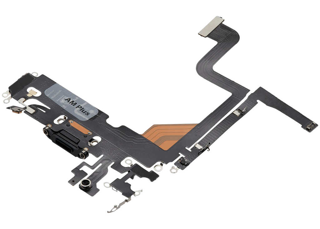 Charging Port Flex Cable for iPhone 13 Pro (Aftermarket Plus) (Alpine Green)