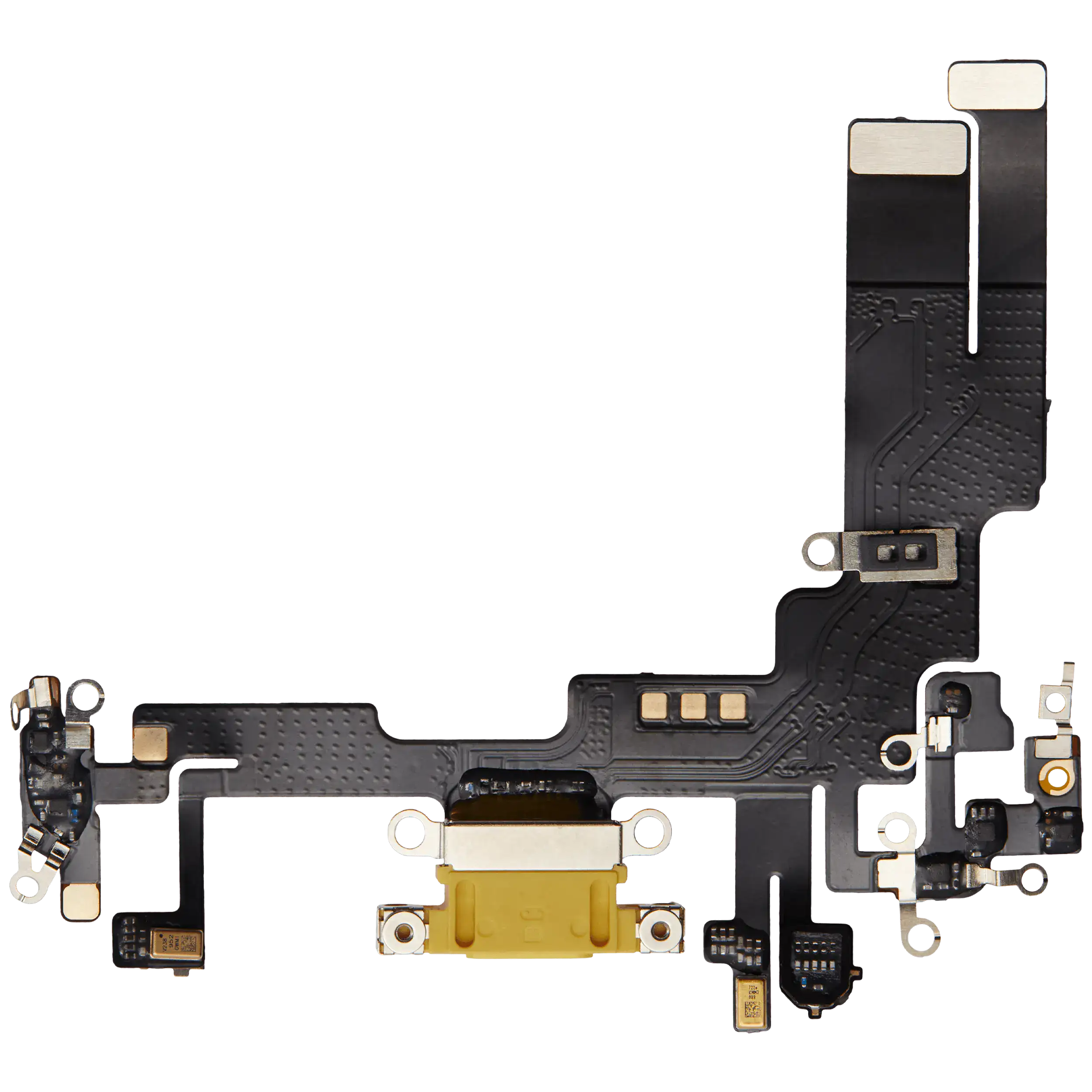 Charging Port Flex Cable for iPhone 14 (Aftermarket Plus) (Yellow)