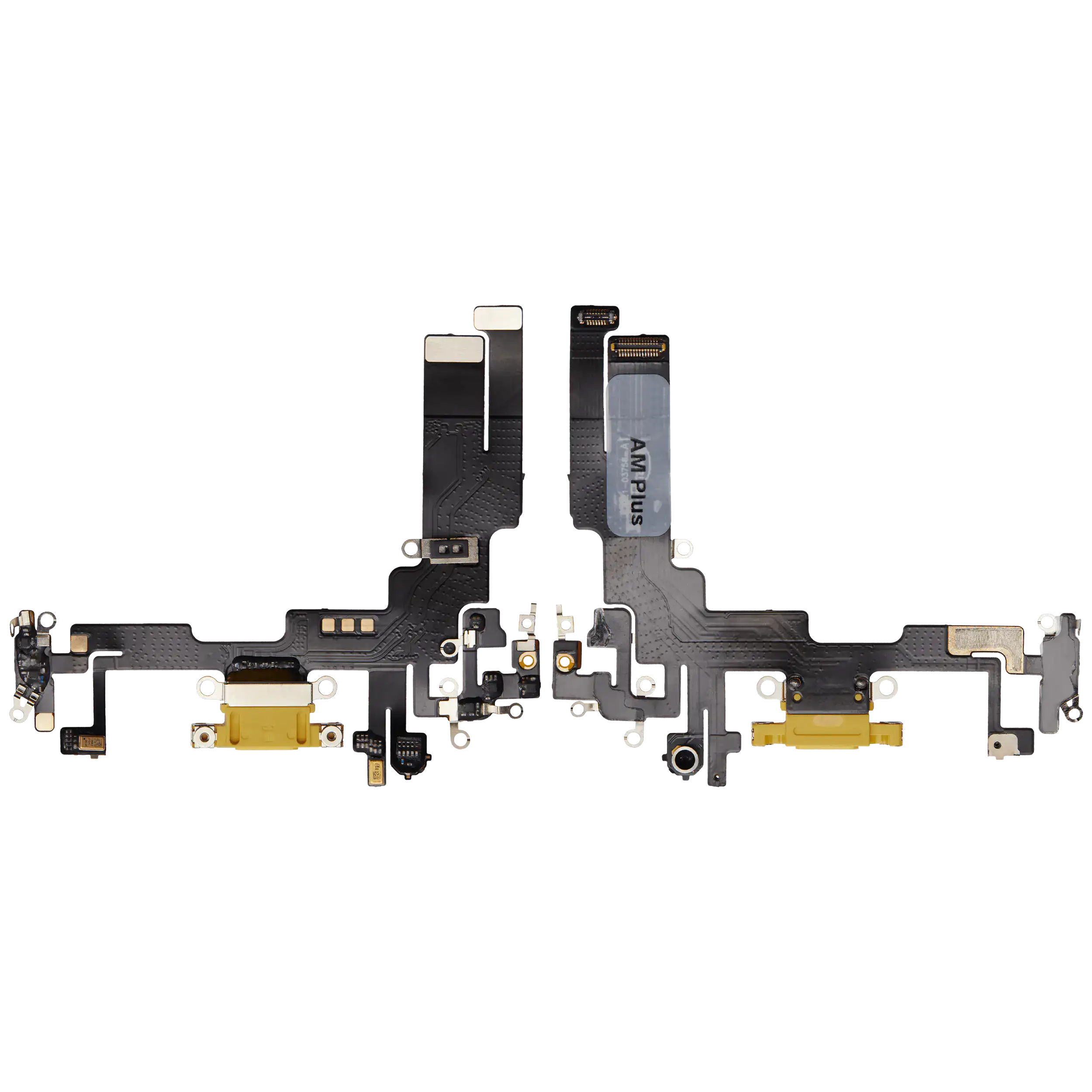 Charging Port Flex Cable for iPhone 14 (Aftermarket Plus) (Yellow)