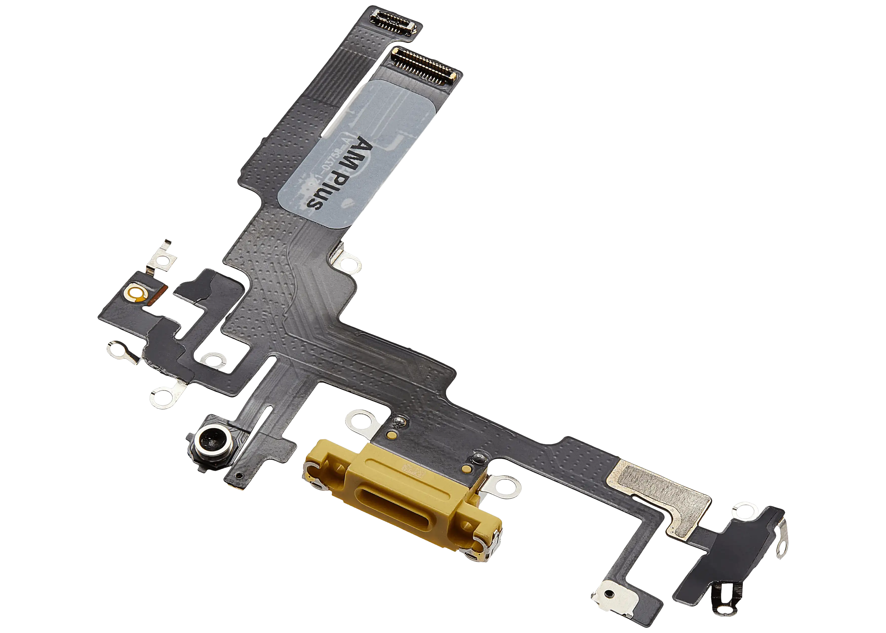 Charging Port Flex Cable for iPhone 14 (Aftermarket Plus) (Yellow)