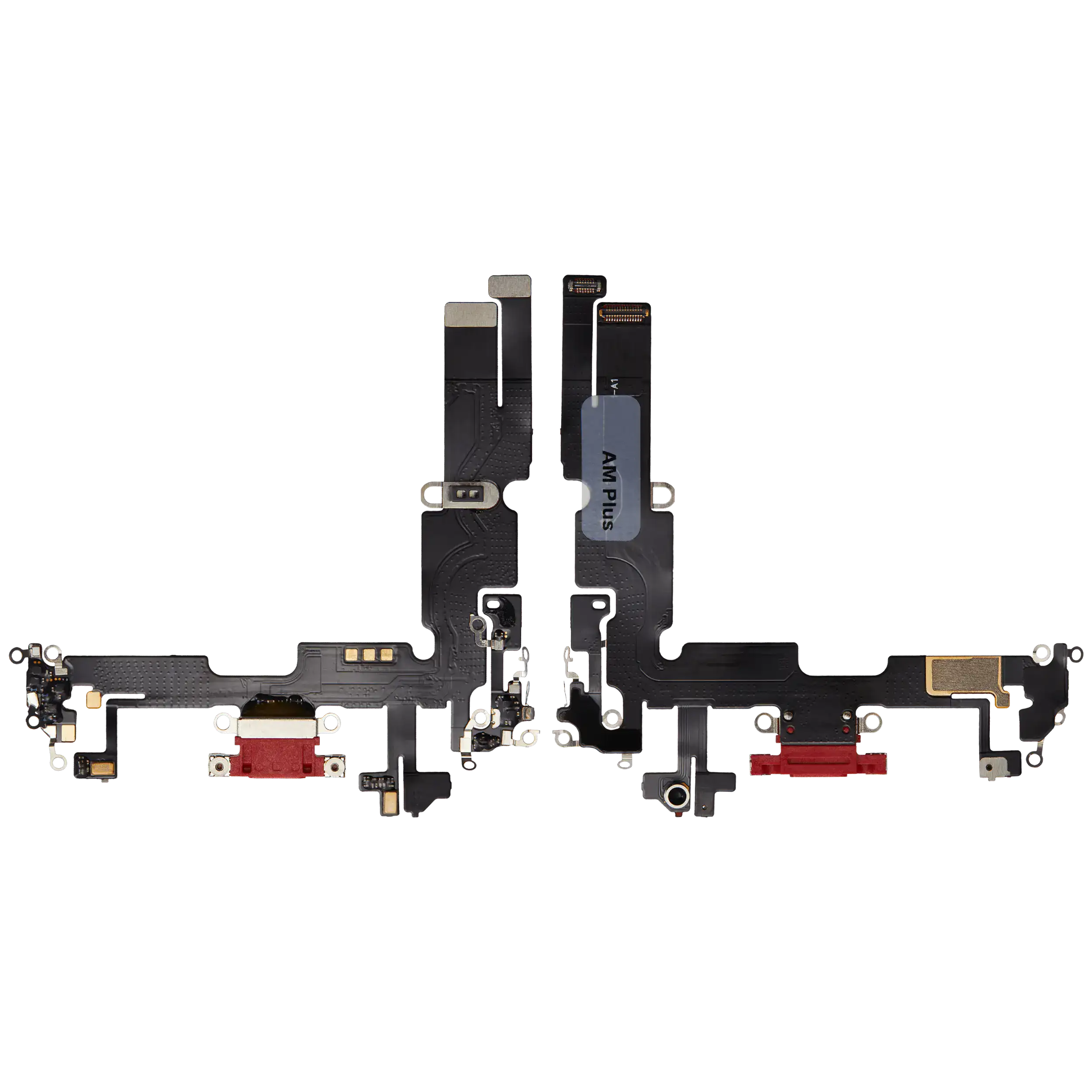 Charging Port Flex Cable for iPhone 14 Plus (Aftermarket Plus) (Red)