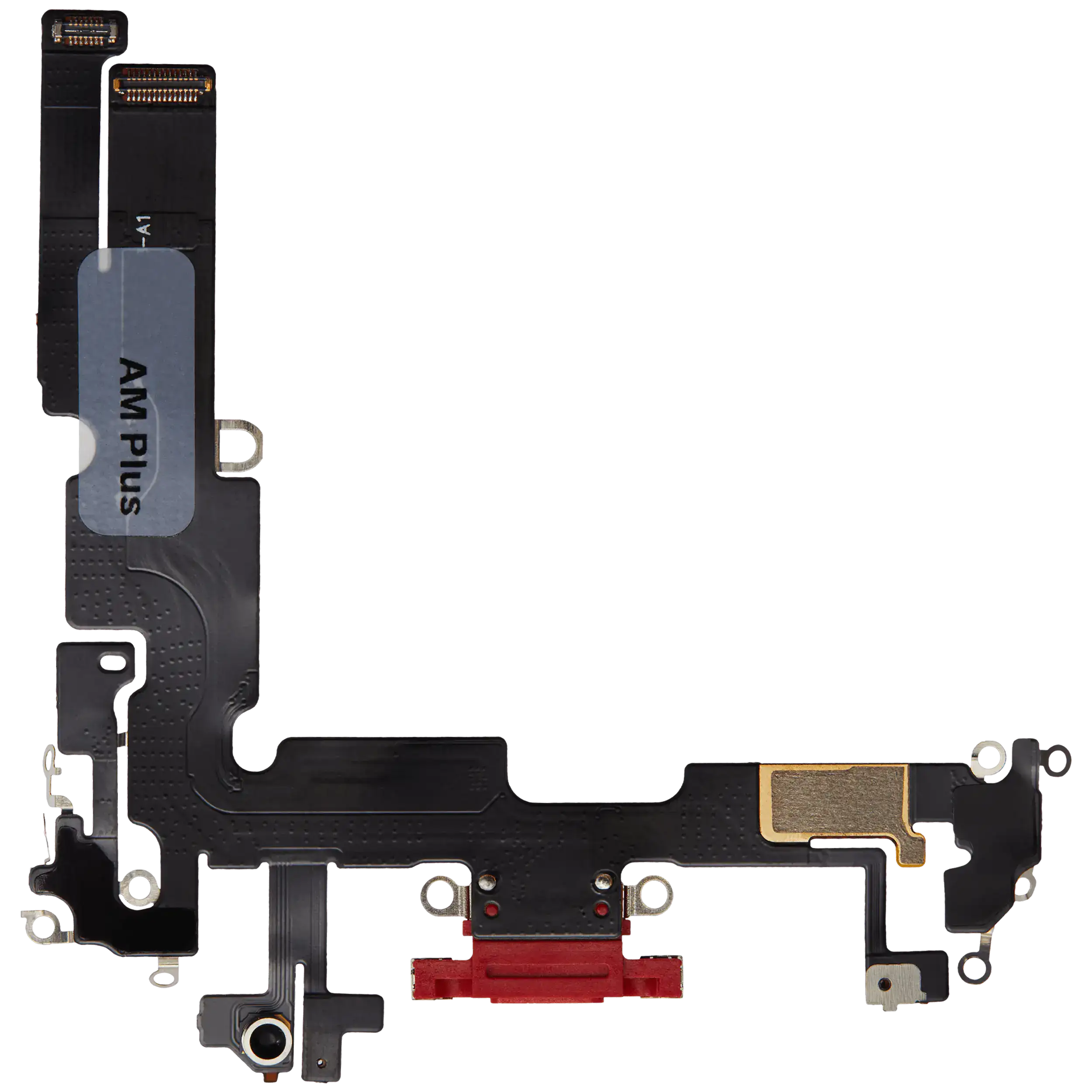 Charging Port Flex Cable for iPhone 14 Plus (Aftermarket Plus) (Red)