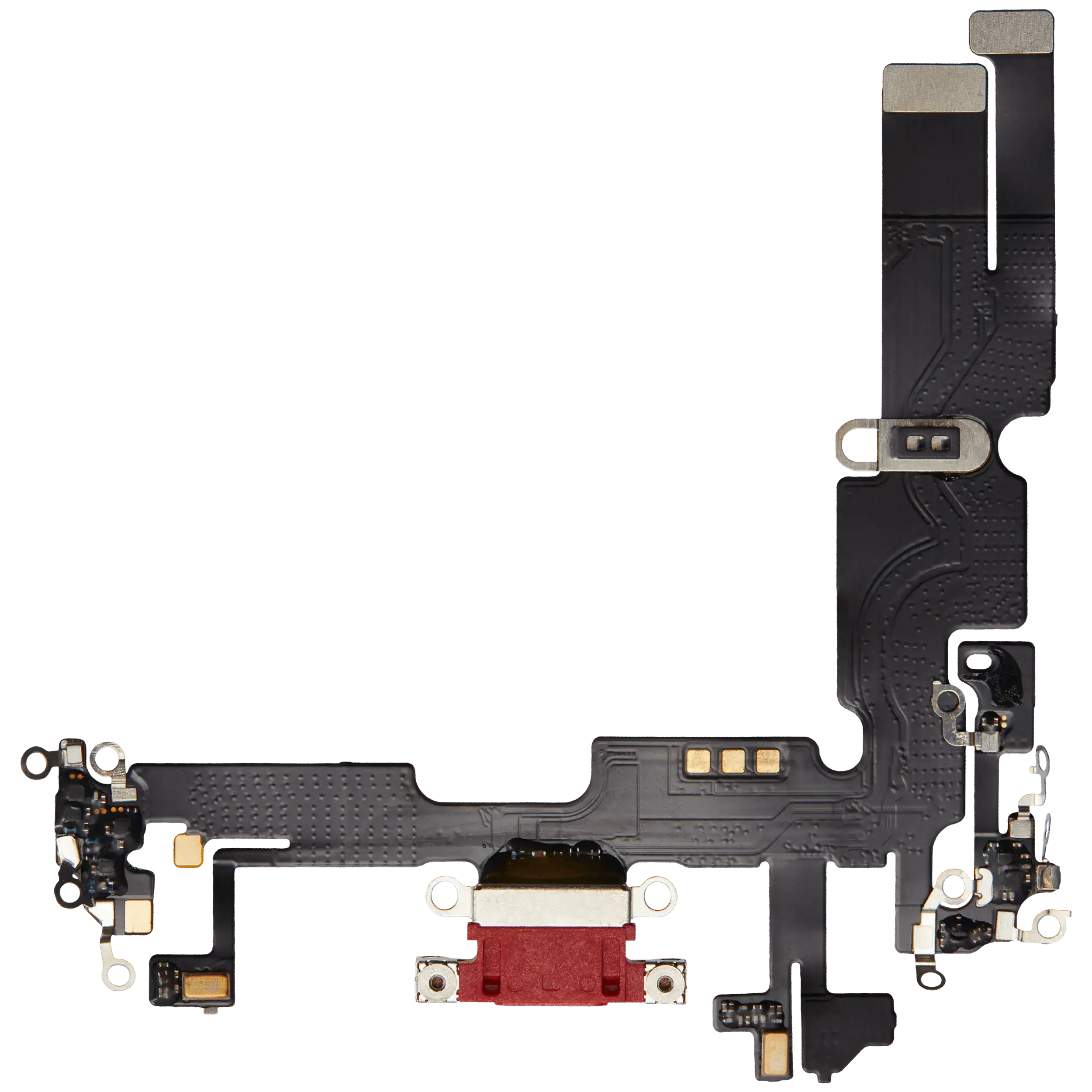 Charging Port Flex Cable for iPhone 14 Plus (Aftermarket Plus) (Red)