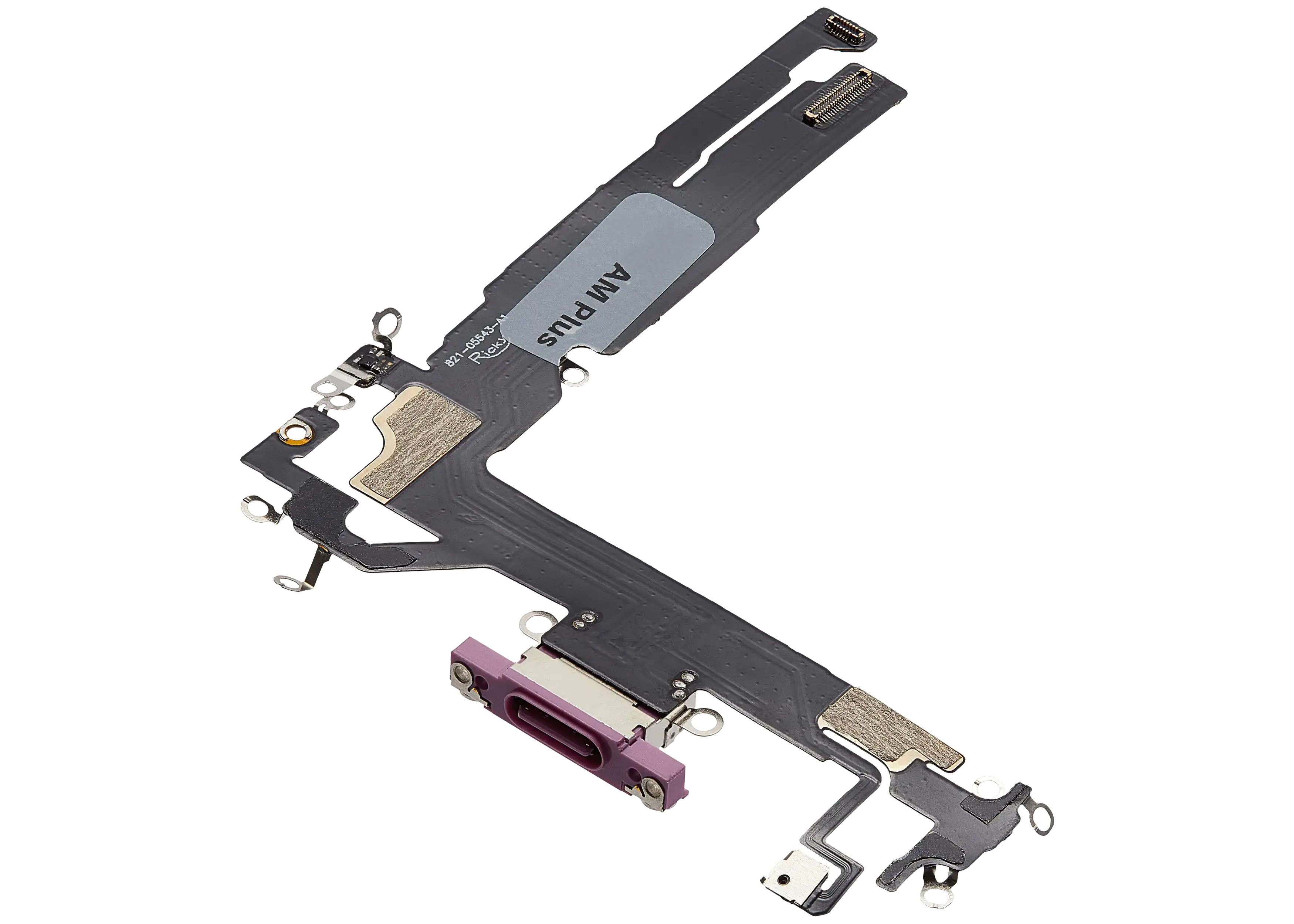 Ladebuchse-Flexkabel für iPhone 16 (Aftermarket Plus) (Pink)