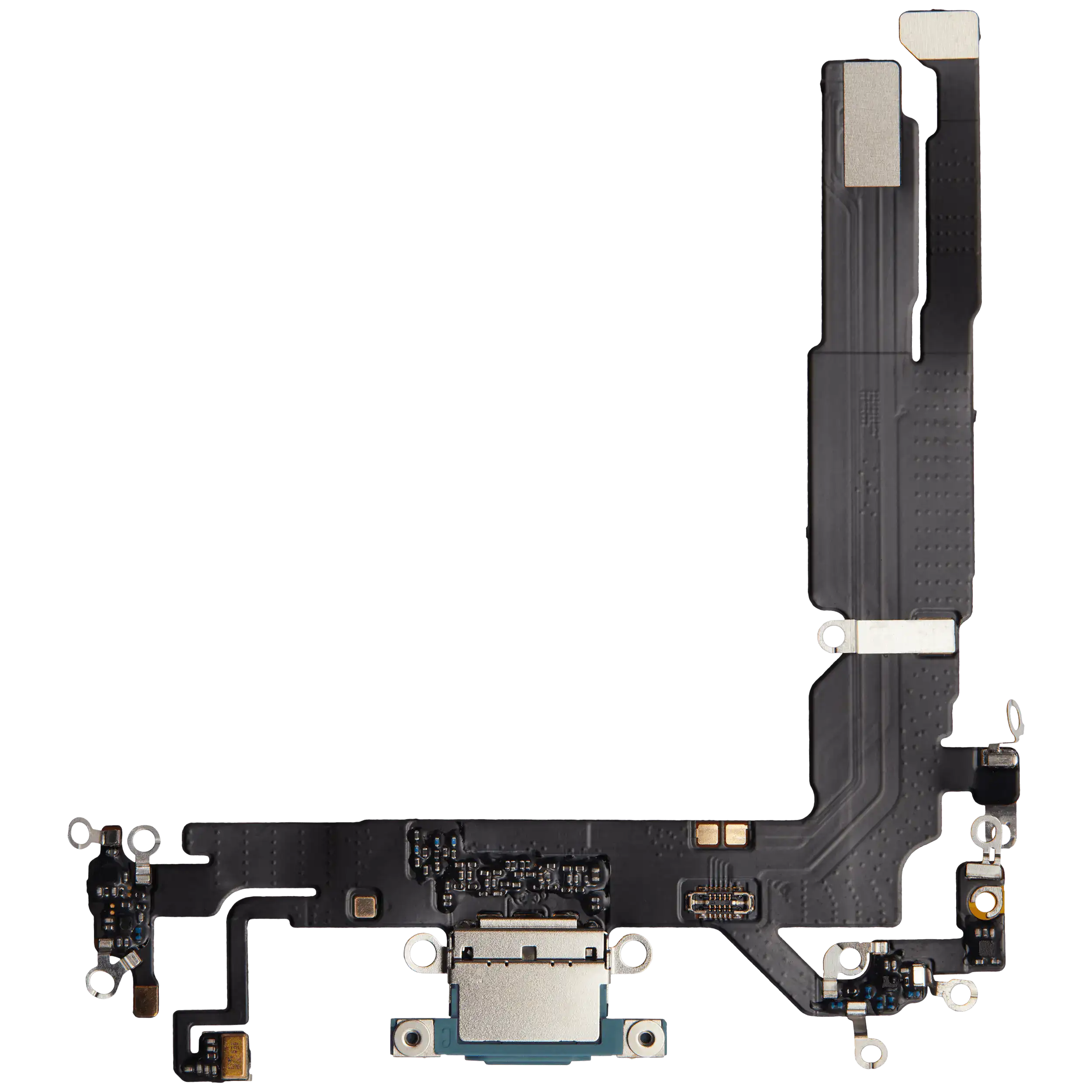 Charging Port Flex Cable for iPhone 16 (Aftermarket Plus) (Teal)