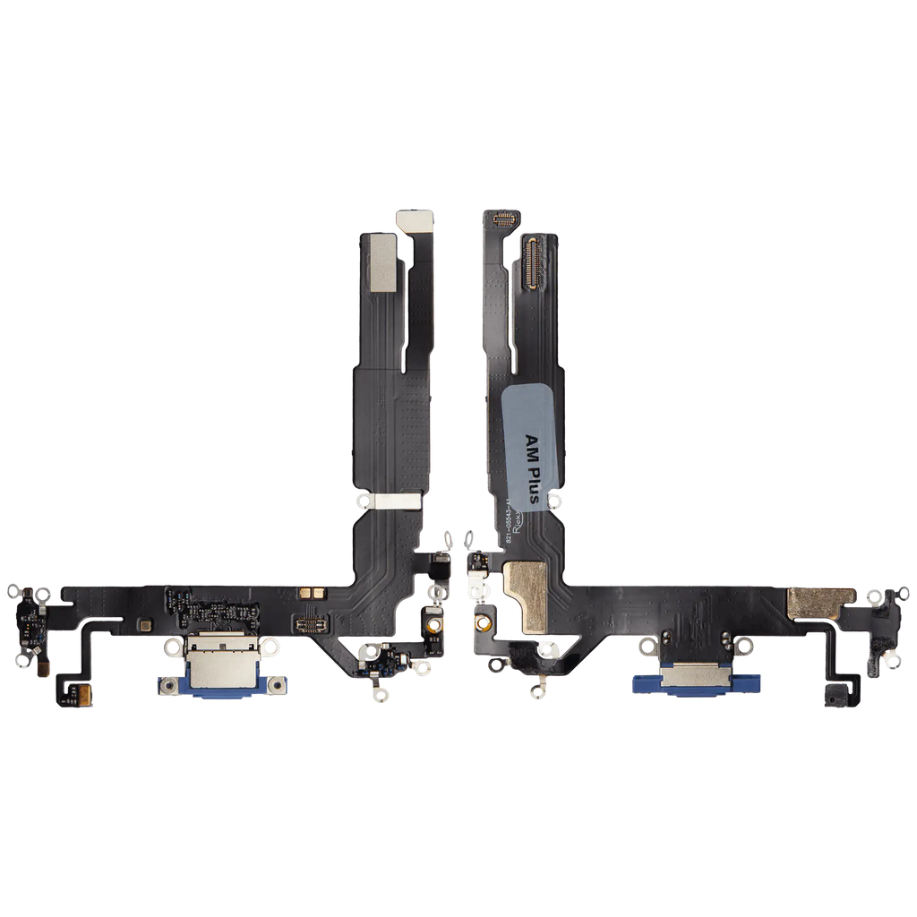 Ladebuchse-Flexkabel für iPhone 16 (Aftermarket Plus) (Ultramarine)