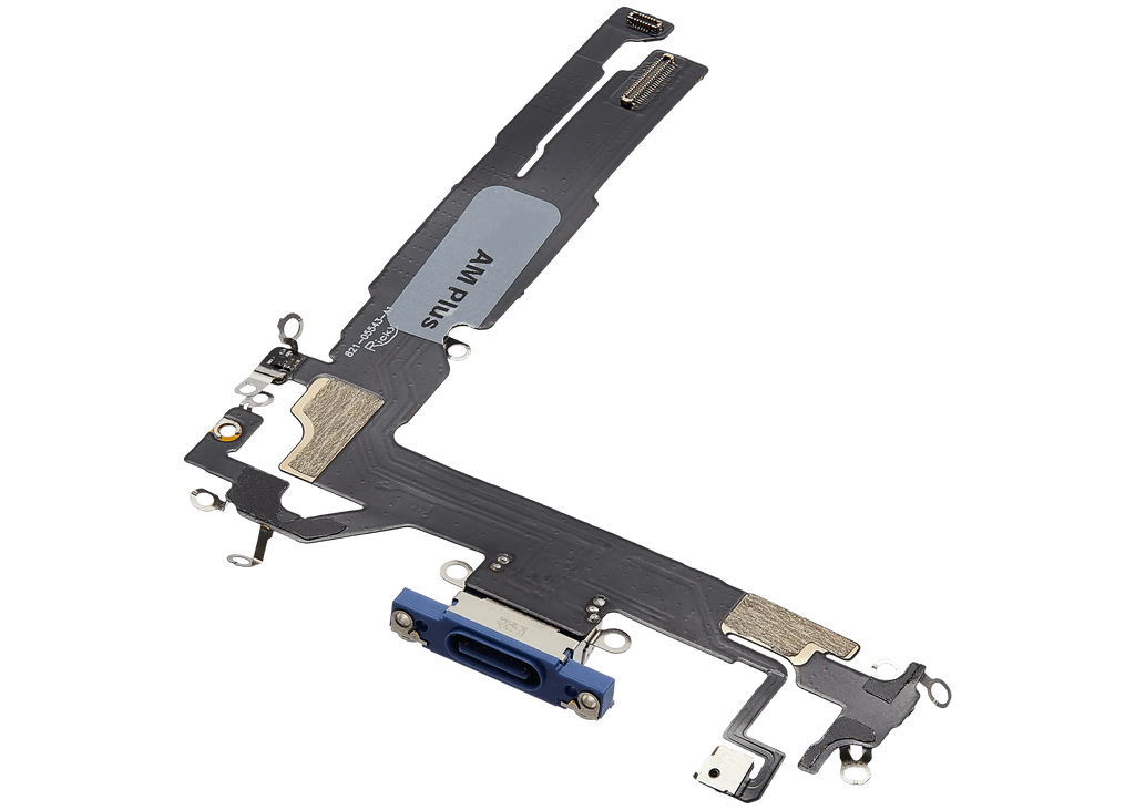 Ladebuchse-Flexkabel für iPhone 16 (Aftermarket Plus) (Ultramarine)
