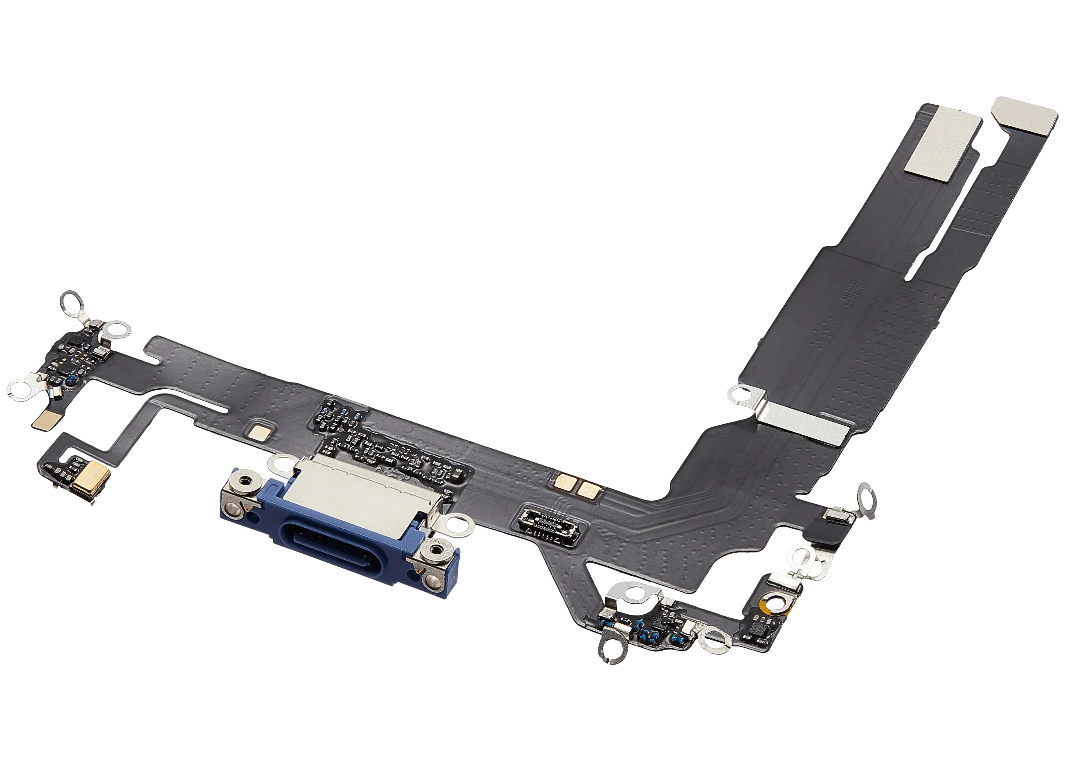 Ladebuchse-Flexkabel für iPhone 16 (Aftermarket Plus) (Ultramarine)