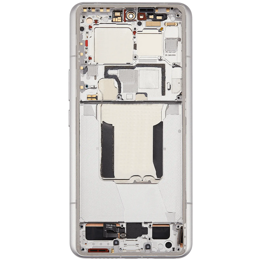 OLED-Display mit Rahmen für Xiaomi 14 Ultra (Refurbished) (Weiß)