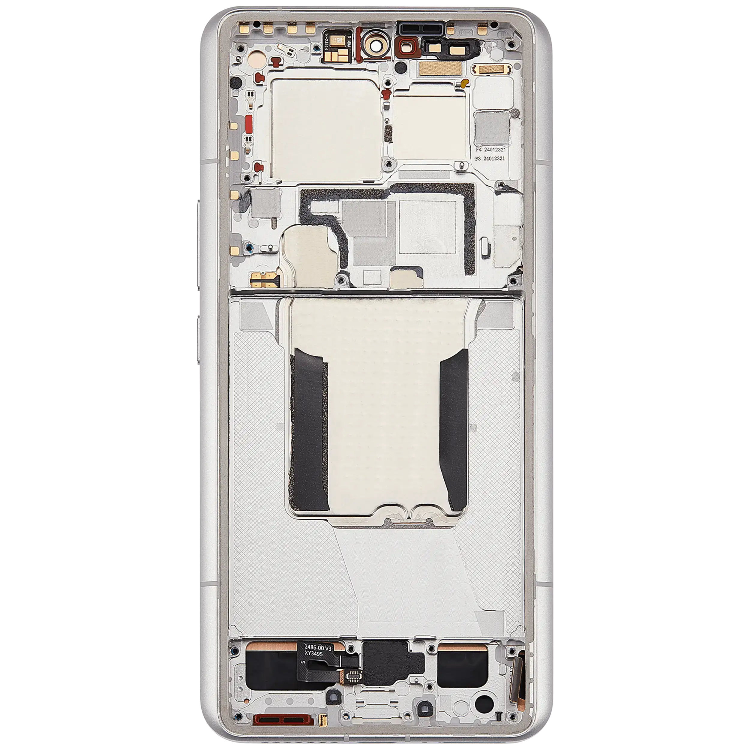 OLED-Display mit Rahmen für Xiaomi 14 Ultra (Refurbished) (Weiß)