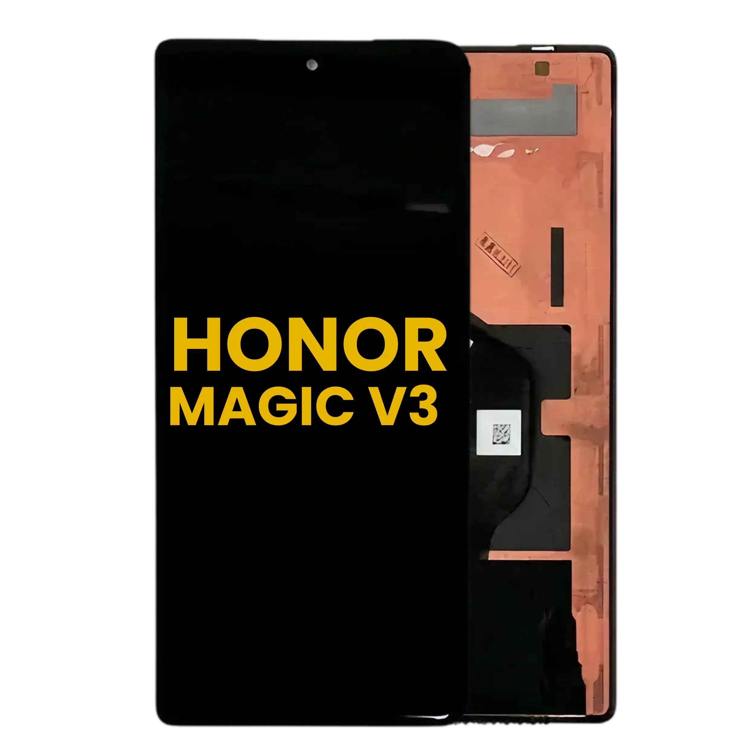 OLED-Innendisplay mit Rahmen für Honor Magic V3 (Refurbished, Velvet Black)