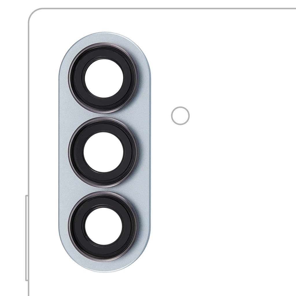 Rear Camera Lens with Bezel Ring for Samsung Galaxy Z Fold 7 (F966) (Mint)