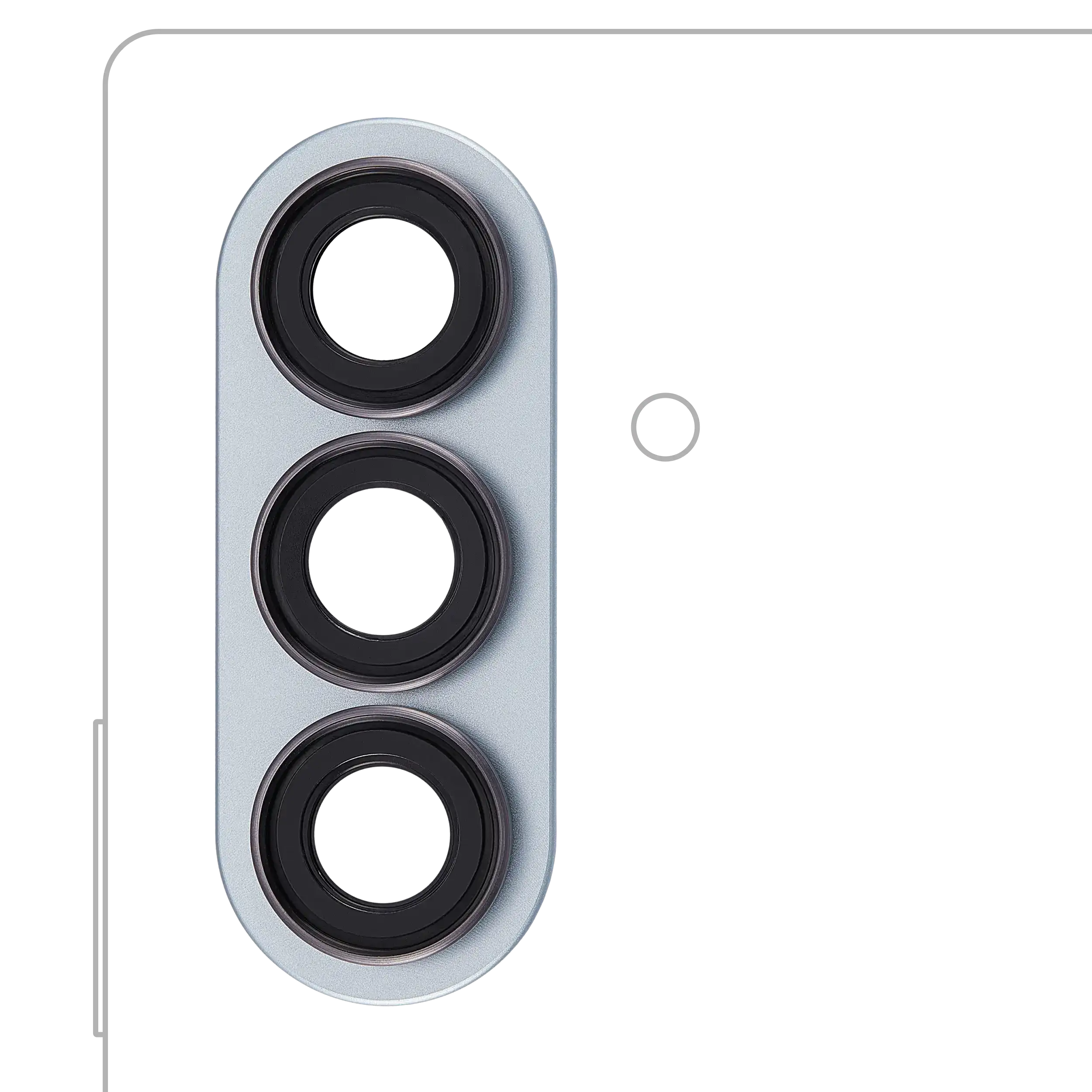 Rear Camera Lens with Bezel Ring for Samsung Galaxy Z Fold 7 (F966) (Mint)