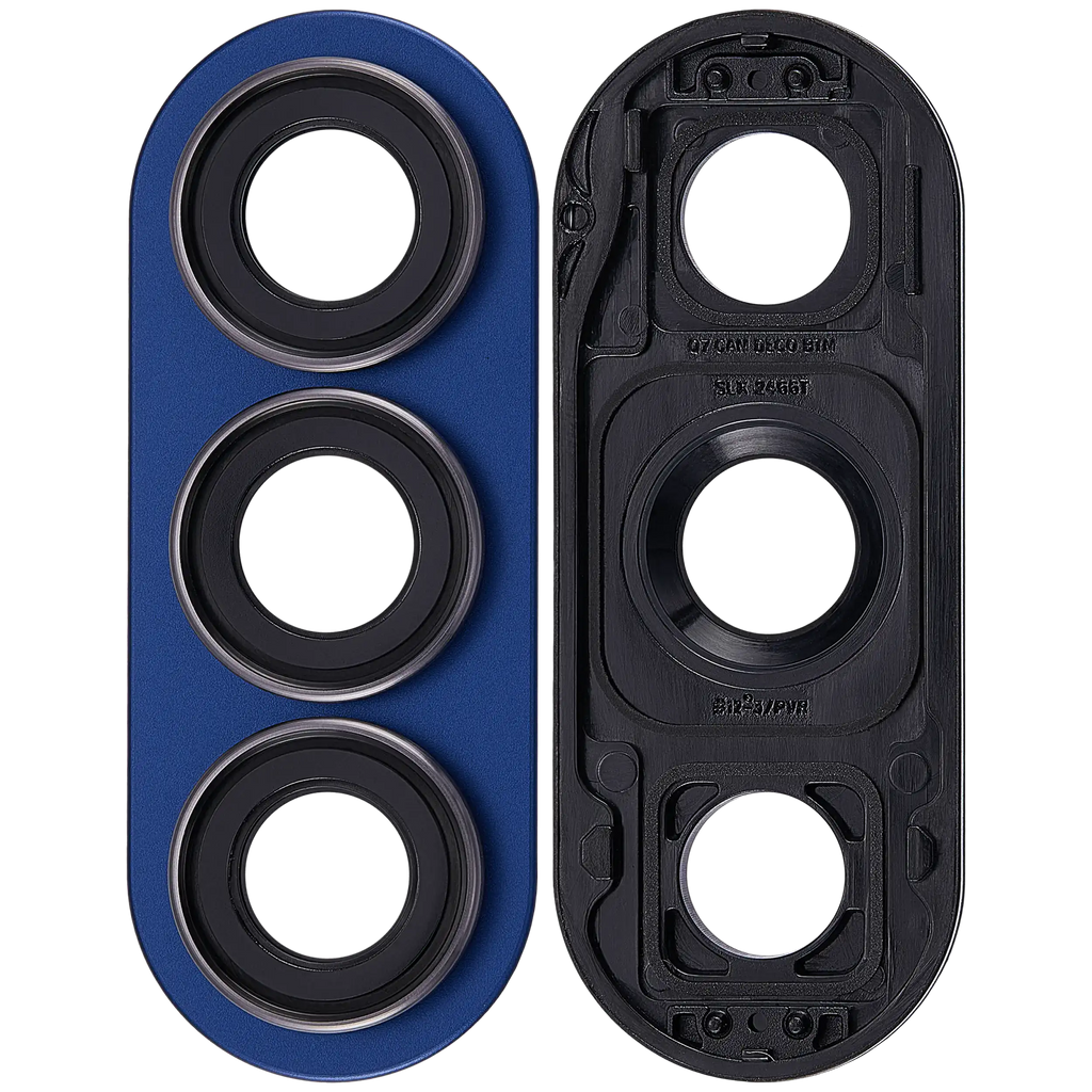 Rear Camera Lens with Decorative Ring for Samsung Galaxy Z Fold 7 (F966) (Blue Shadow)