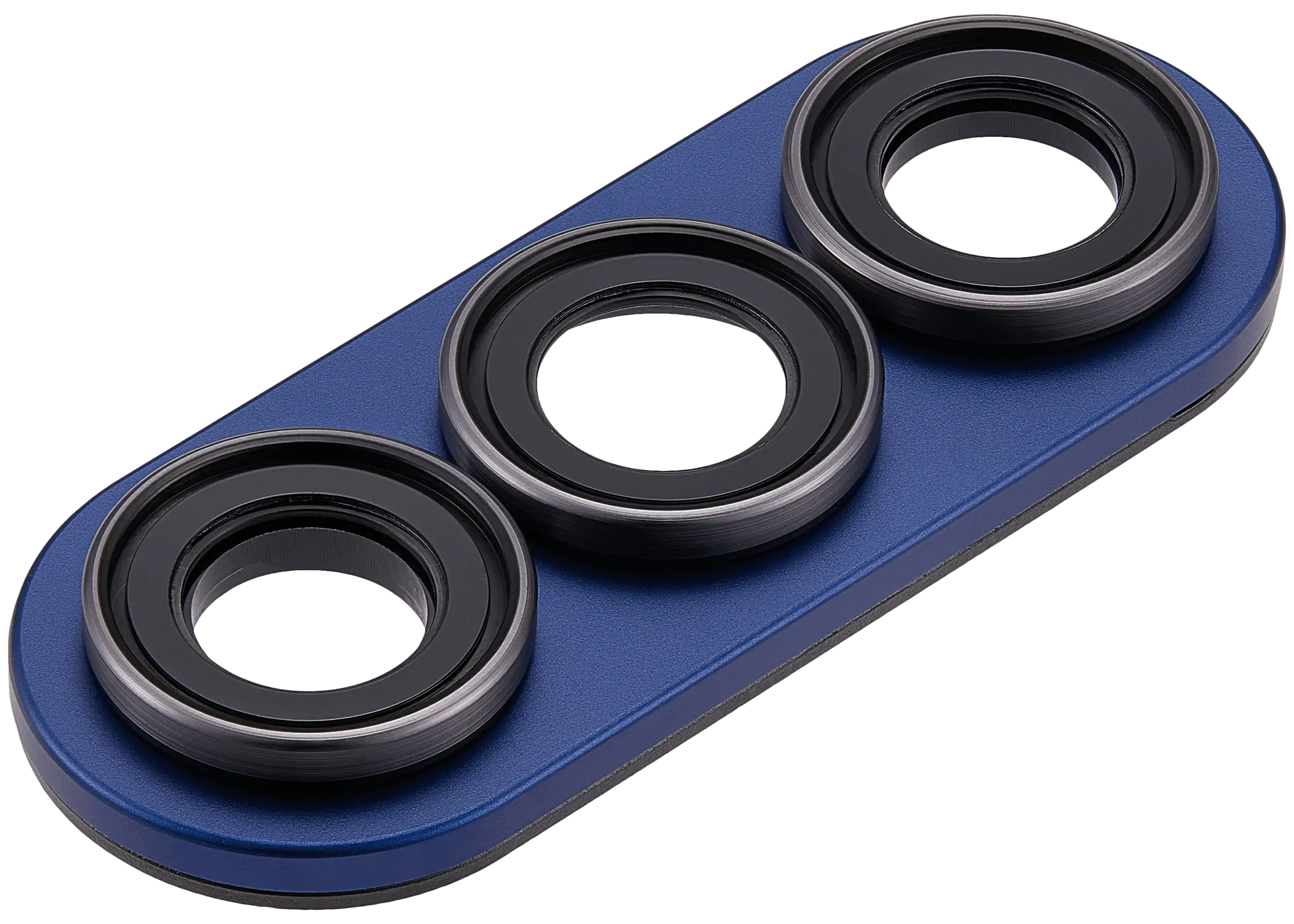 Rear Camera Lens with Decorative Ring for Samsung Galaxy Z Fold 7 (F966) (Blue Shadow)