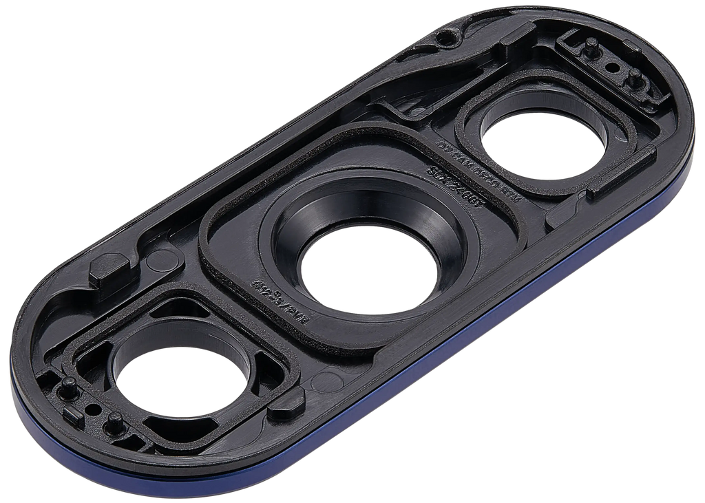 Rear Camera Lens with Decorative Ring for Samsung Galaxy Z Fold 7 (F966) (Blue Shadow)