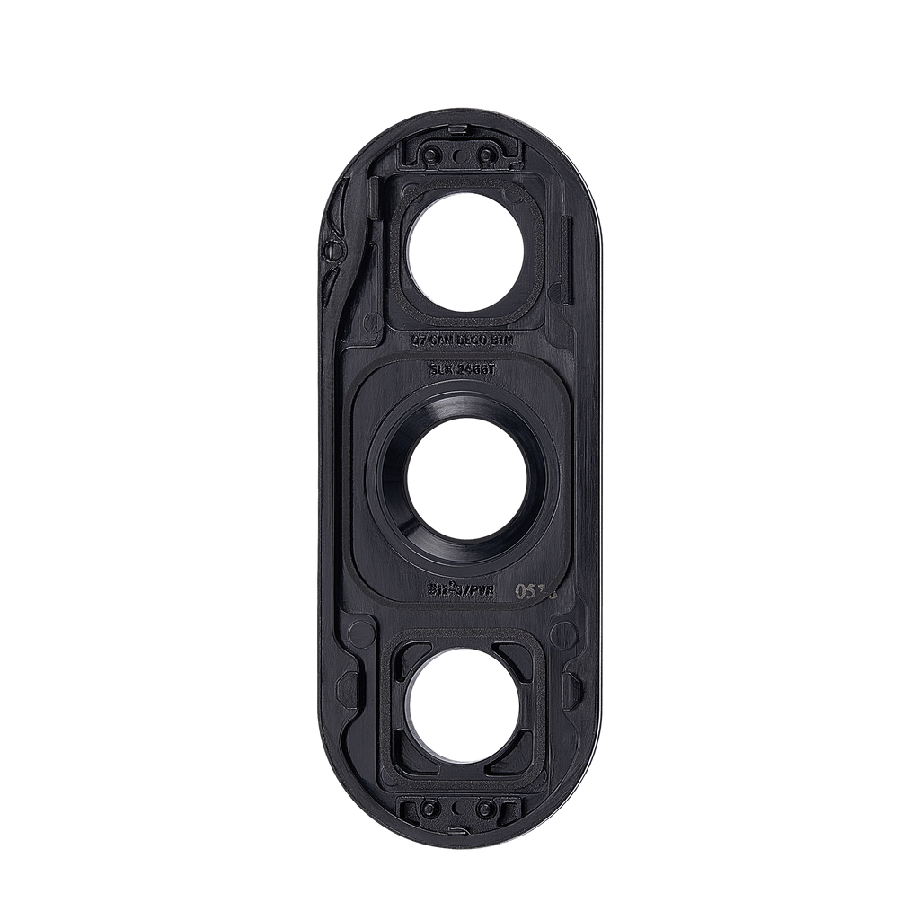 Kameralinse hinten mit Rahmenring für Samsung Galaxy Z Fold 7 (F966) (Jet Black)