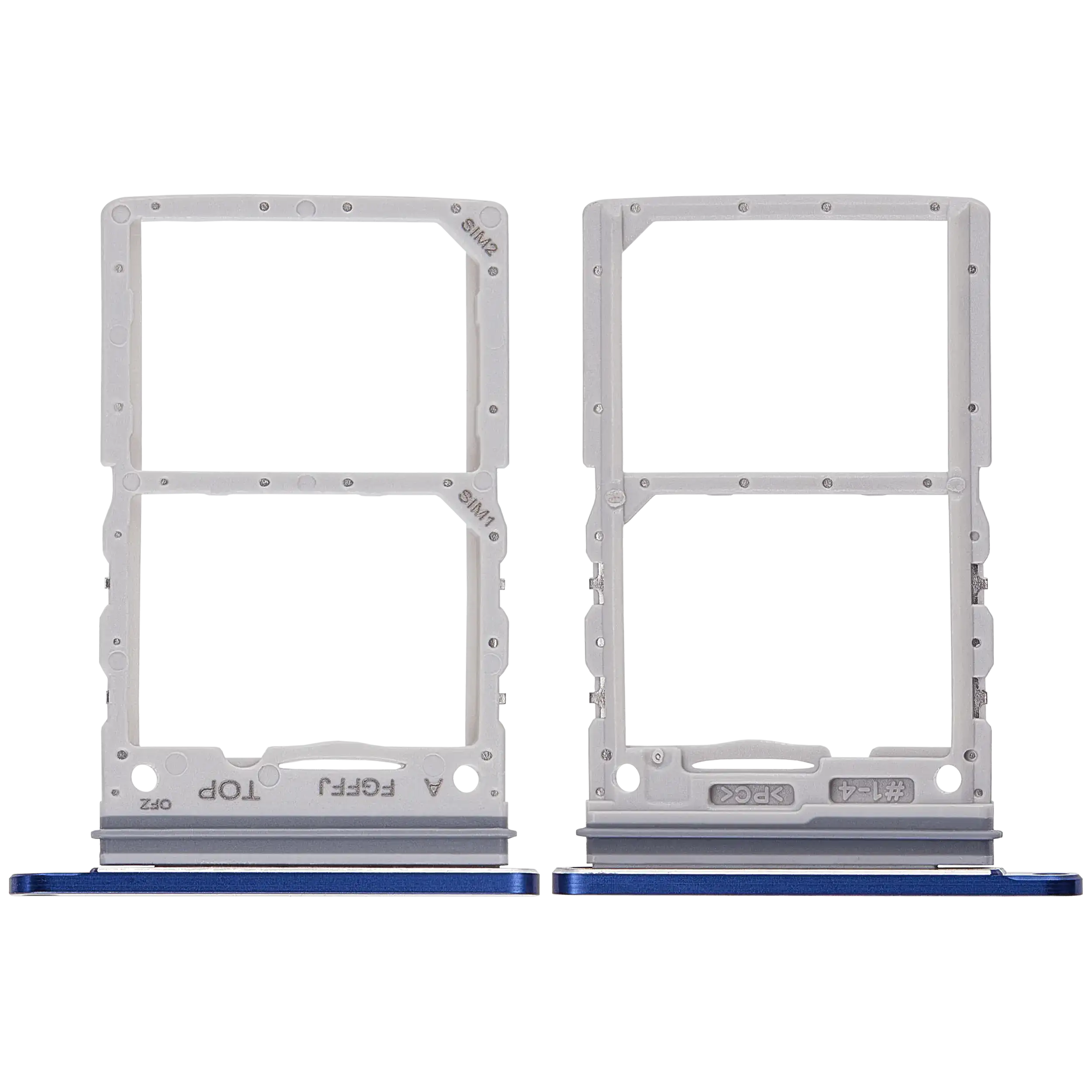 Dual Sim Card Tray für Samsung Galaxy Z Flip 7 5G (F766) (Blue Shadow)