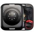 Rear Case Assembly for Watch Series 7 (45mm) (LTE Version) (Titanium / Space Black)