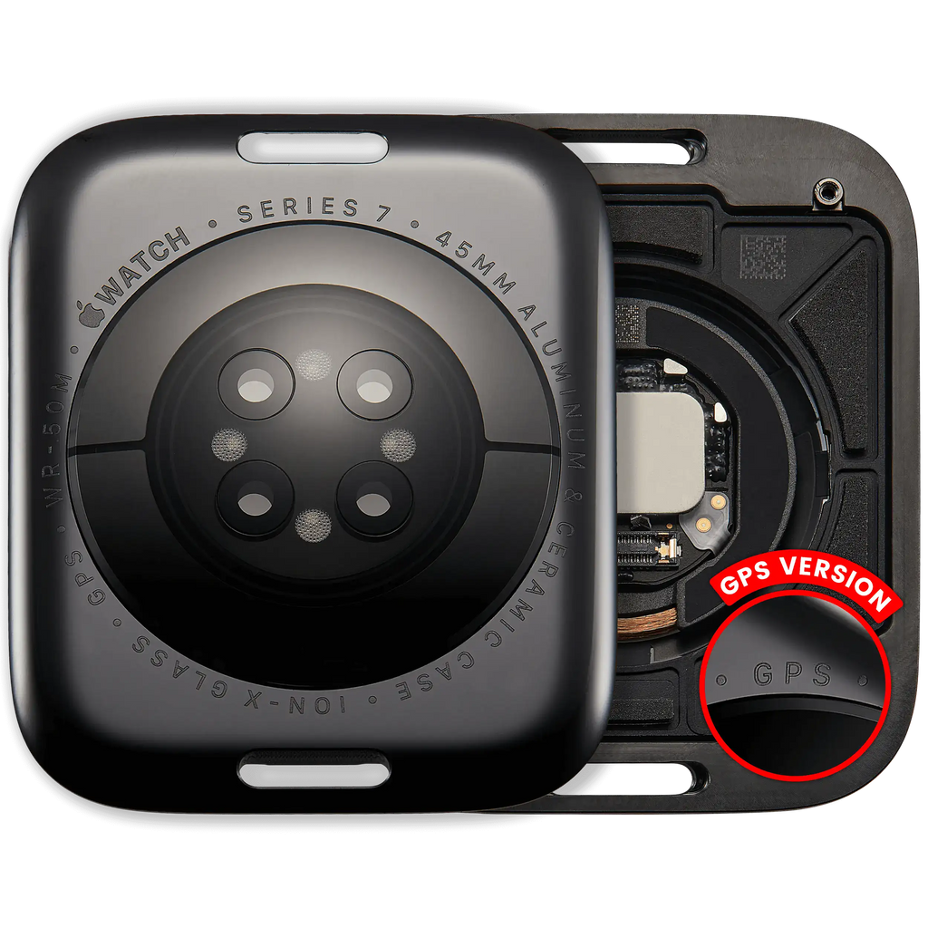 Backcover für Apple Watch Series 7 (45mm) GPS - Aluminium Space Black