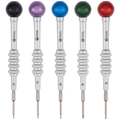 Everyday Scroo Screwdriver Set 5-in-1 (2.5mm Convex Cross / Torx T2 / Tri-point / PH000 1.2mm / 0.8mm P2) (2UUL)