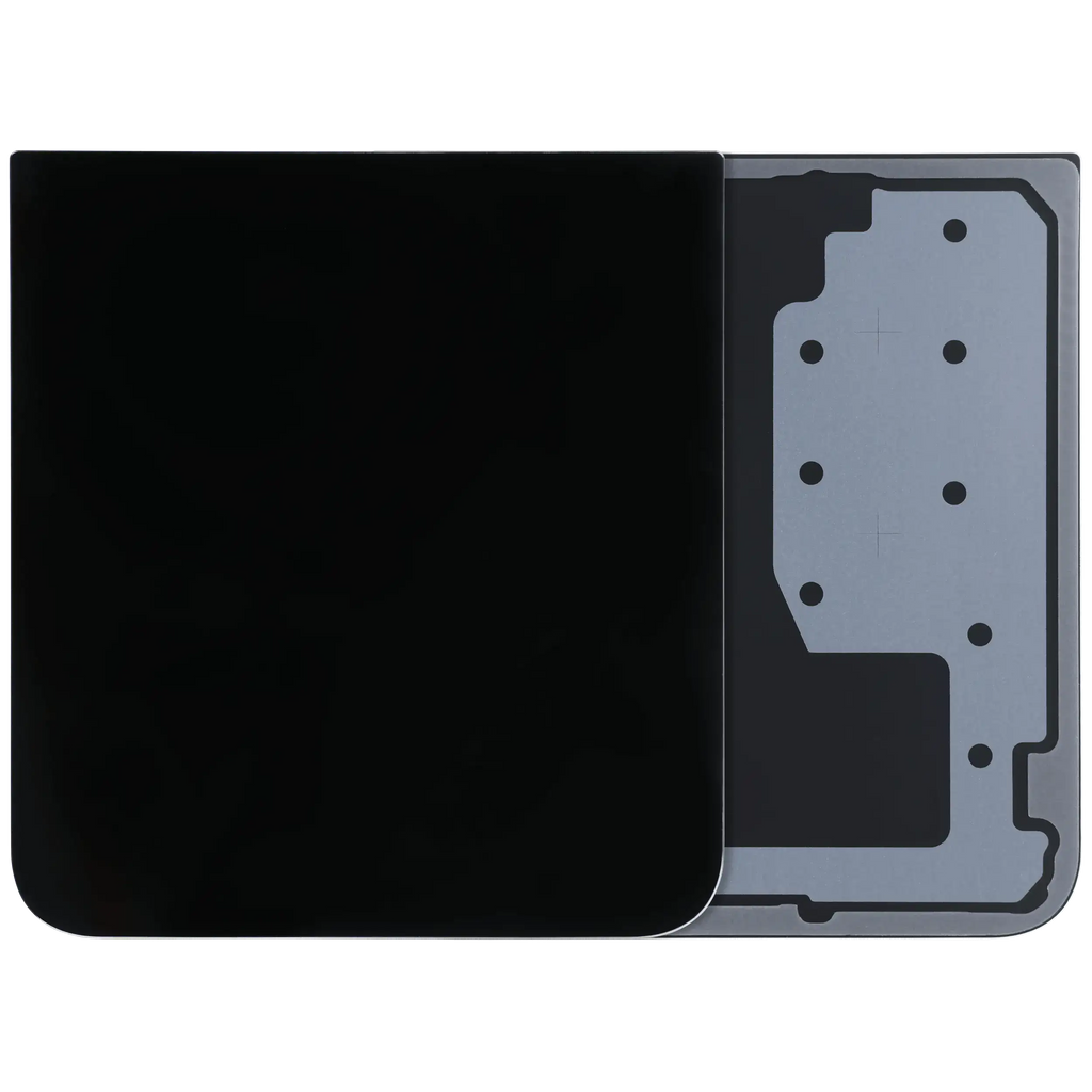 Untere Backcover für Samsung Galaxy Z Flip 7 FE 5G (Service Pack) (Schwarz)