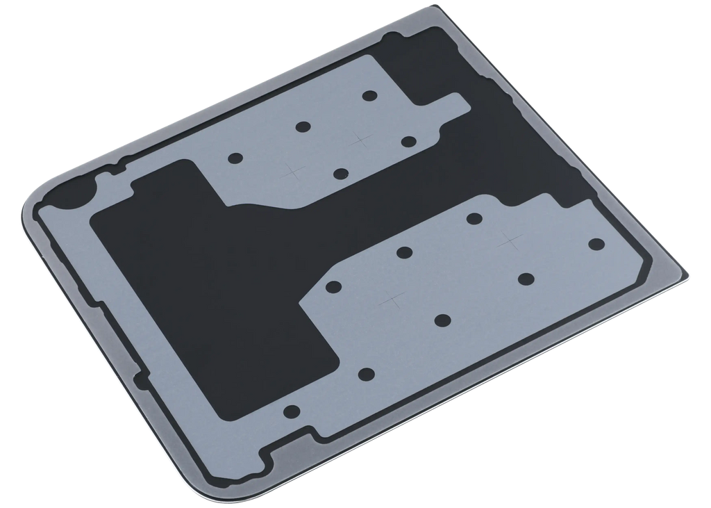 Untere Backcover für Samsung Galaxy Z Flip 7 FE 5G (Service Pack) (Schwarz)