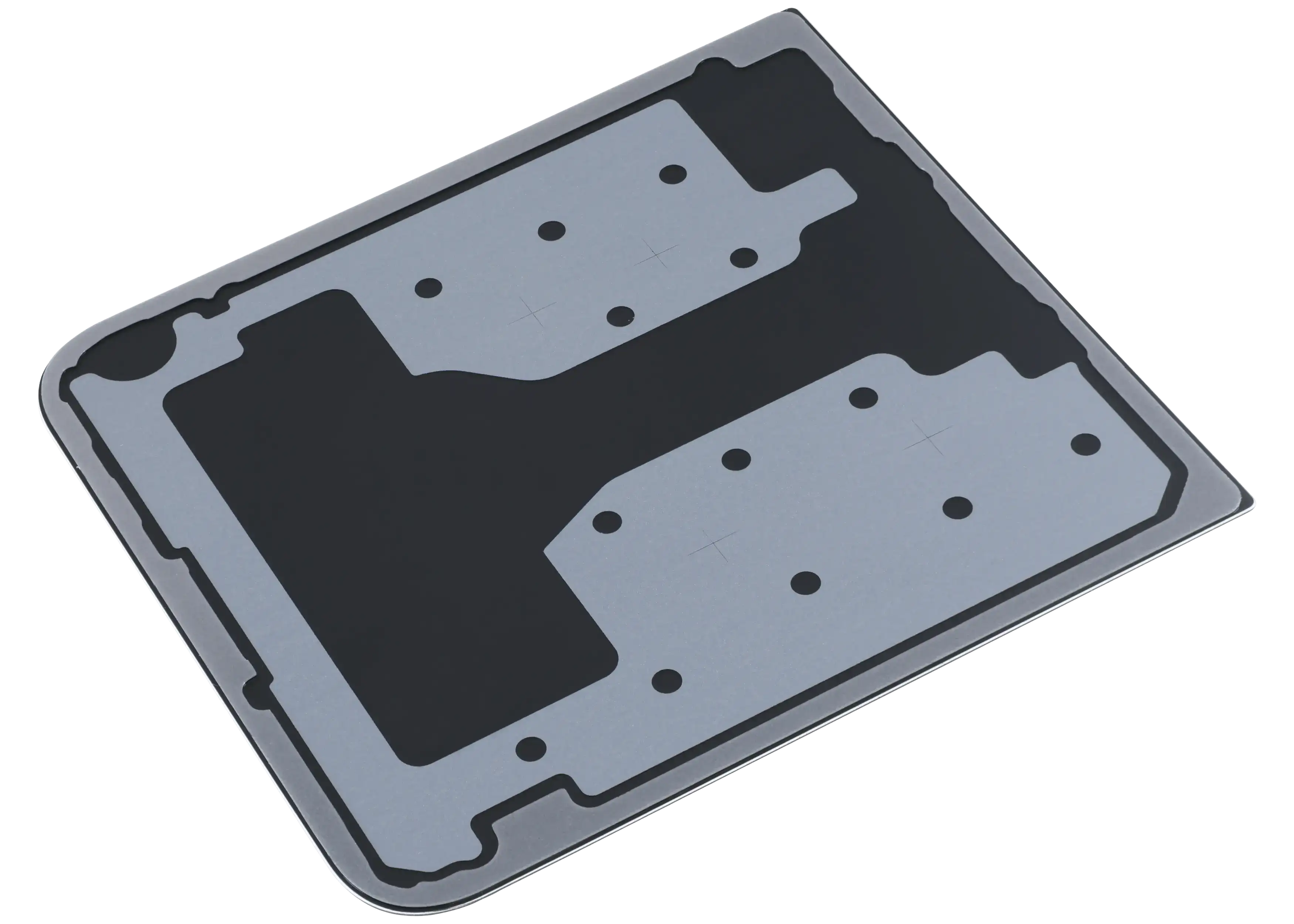 Untere Backcover für Samsung Galaxy Z Flip 7 FE 5G (Service Pack) (Schwarz)