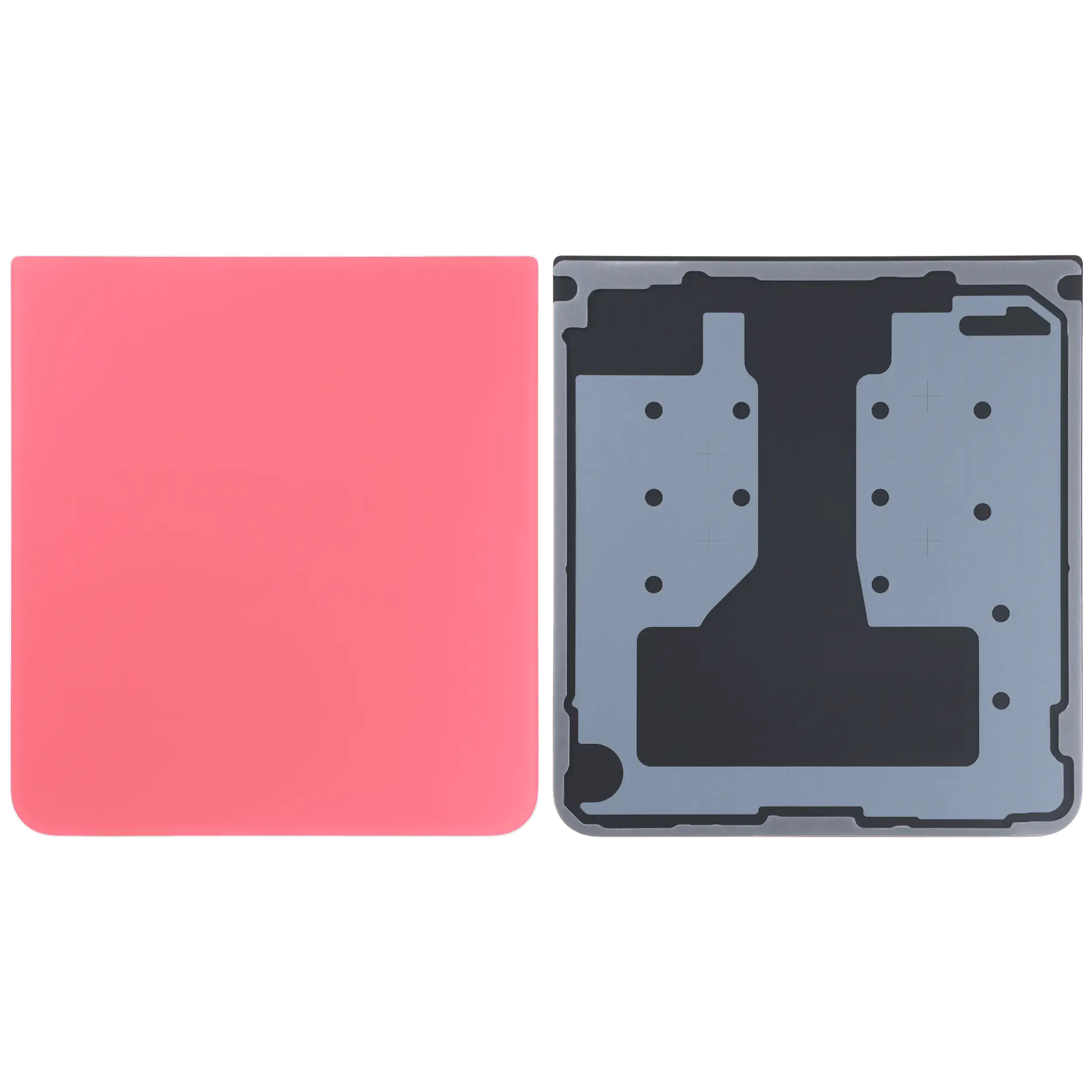 Untere Backcover für Samsung Galaxy Z Flip 7 5G (Service Pack) (Rot)