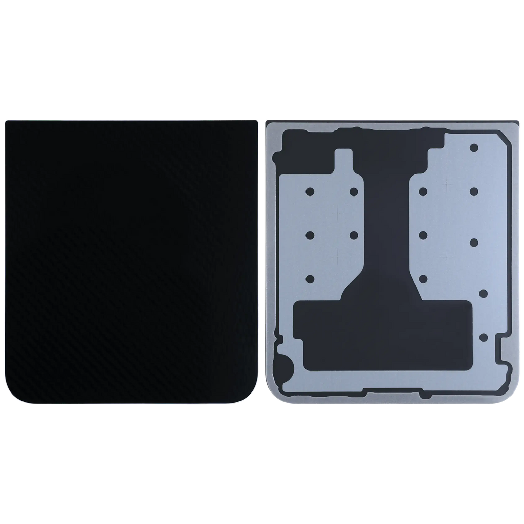 Backcover für Samsung Galaxy Z Flip 6 5G (Service Pack) (Schwarz)