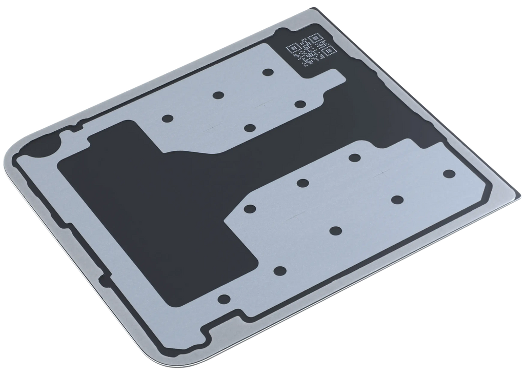 Backcover für Samsung Galaxy Z Flip 6 5G (Service Pack) (Schwarz)