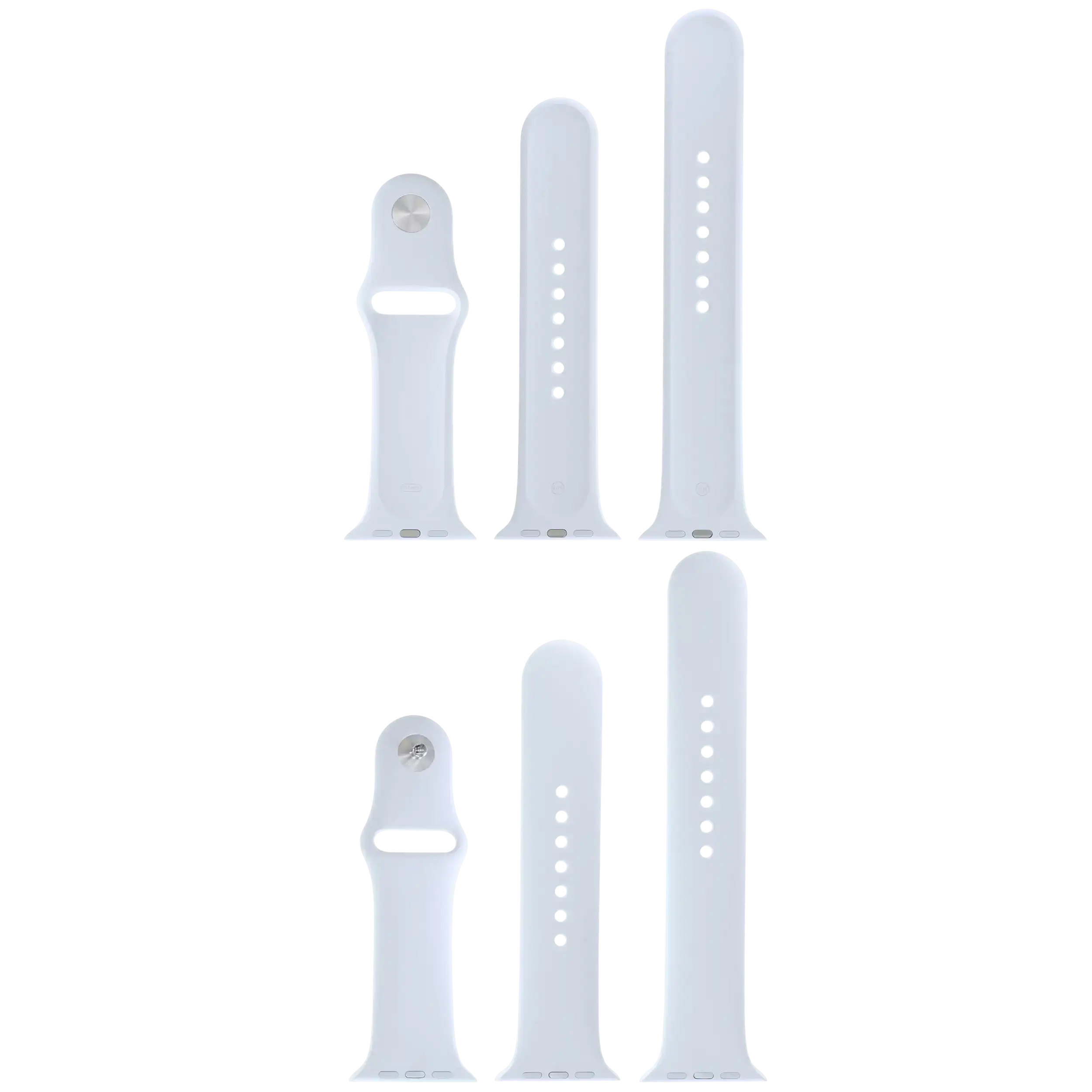 Sportband für Apple Watch 44MM (Weiß) - Service Pack
