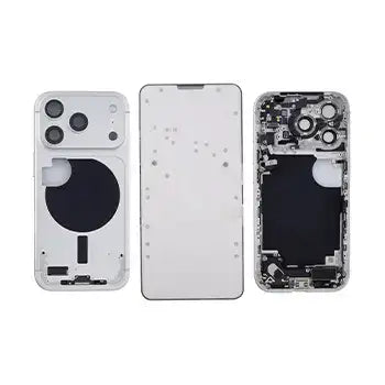 Backcover/Rahmen für iPhone 17 Pro (Original OEM) (US-Version) (Silber)