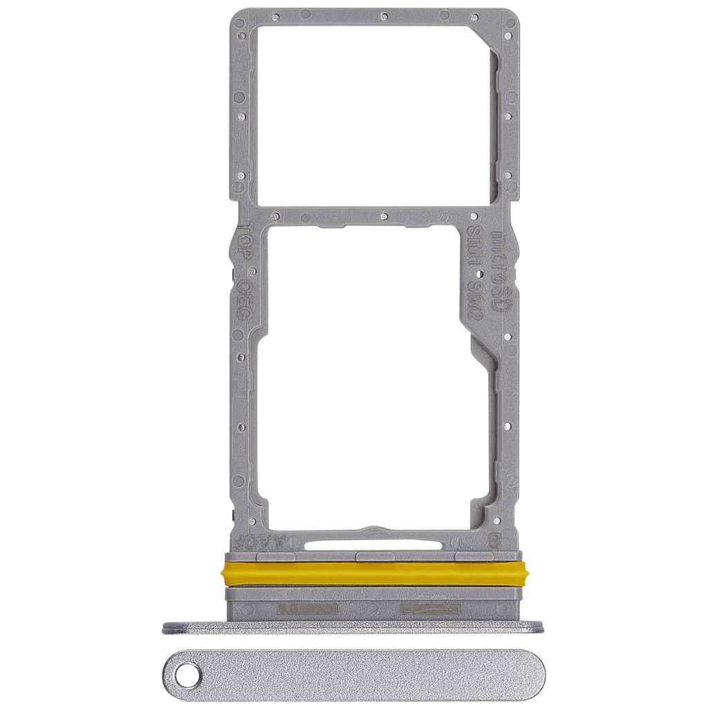 Dual Sim Card Tray für Samsung Galaxy A17 4G (A175 / 2025) (Premium) (Grau)