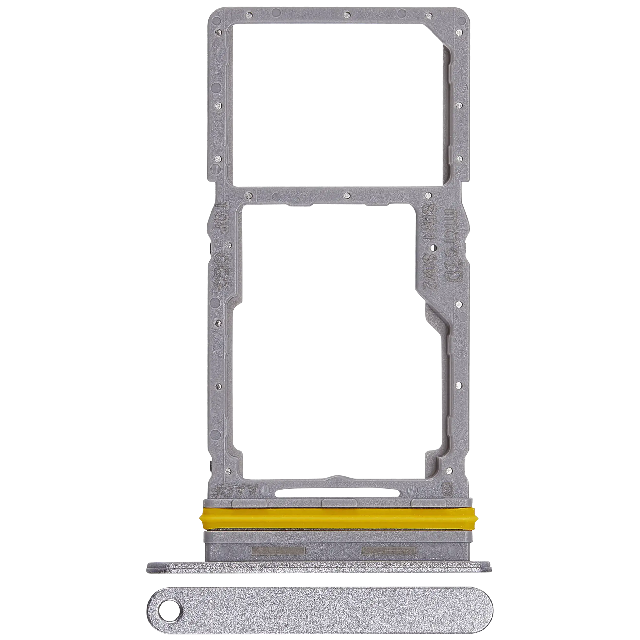 Dual Sim Card Tray für Samsung Galaxy A17 4G (A175 / 2025) (Premium) (Grau)