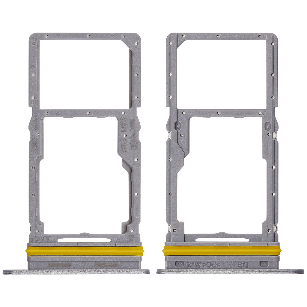 Dual Sim Card Tray für Samsung Galaxy A17 4G (A175 / 2025) (Premium) (Grau)