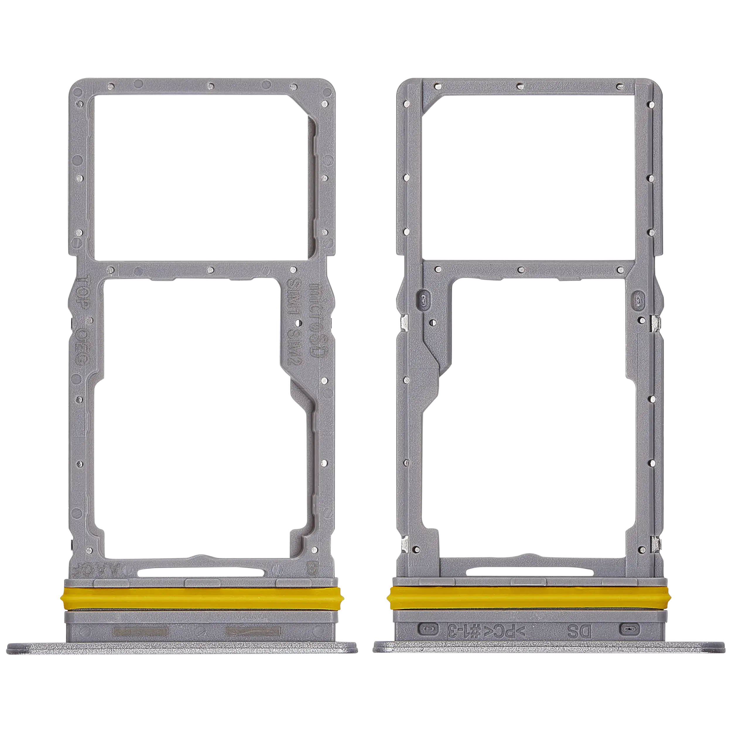 Dual Sim Card Tray für Samsung Galaxy A17 4G (A175 / 2025) (Premium) (Grau)