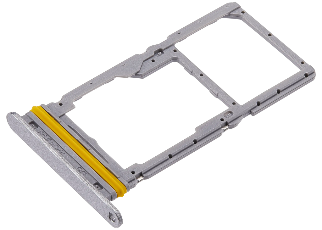 Dual Sim Card Tray für Samsung Galaxy A17 4G (A175 / 2025) (Premium) (Grau)