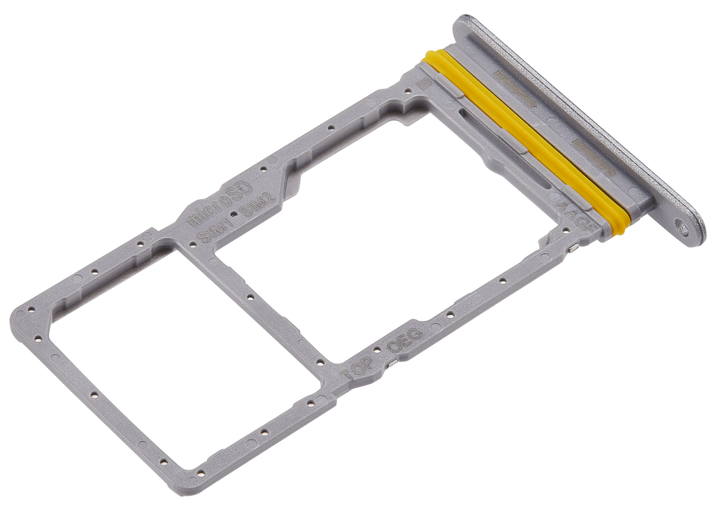 Dual Sim Card Tray für Samsung Galaxy A17 4G (A175 / 2025) (Premium) (Grau)