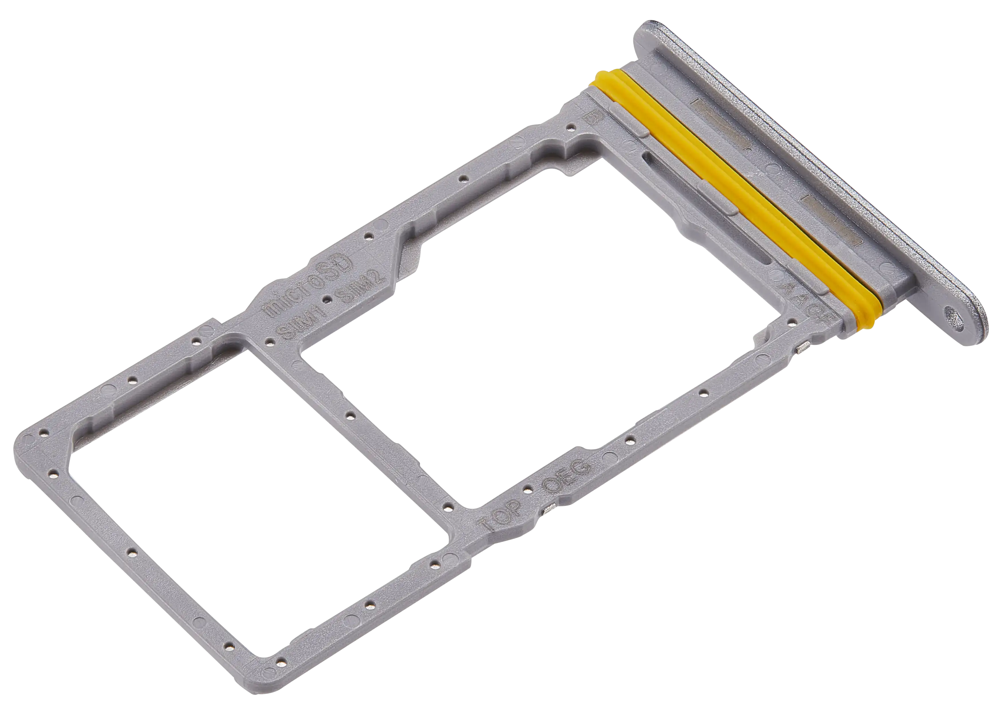 Dual Sim Card Tray für Samsung Galaxy A17 4G (A175 / 2025) (Premium) (Grau)