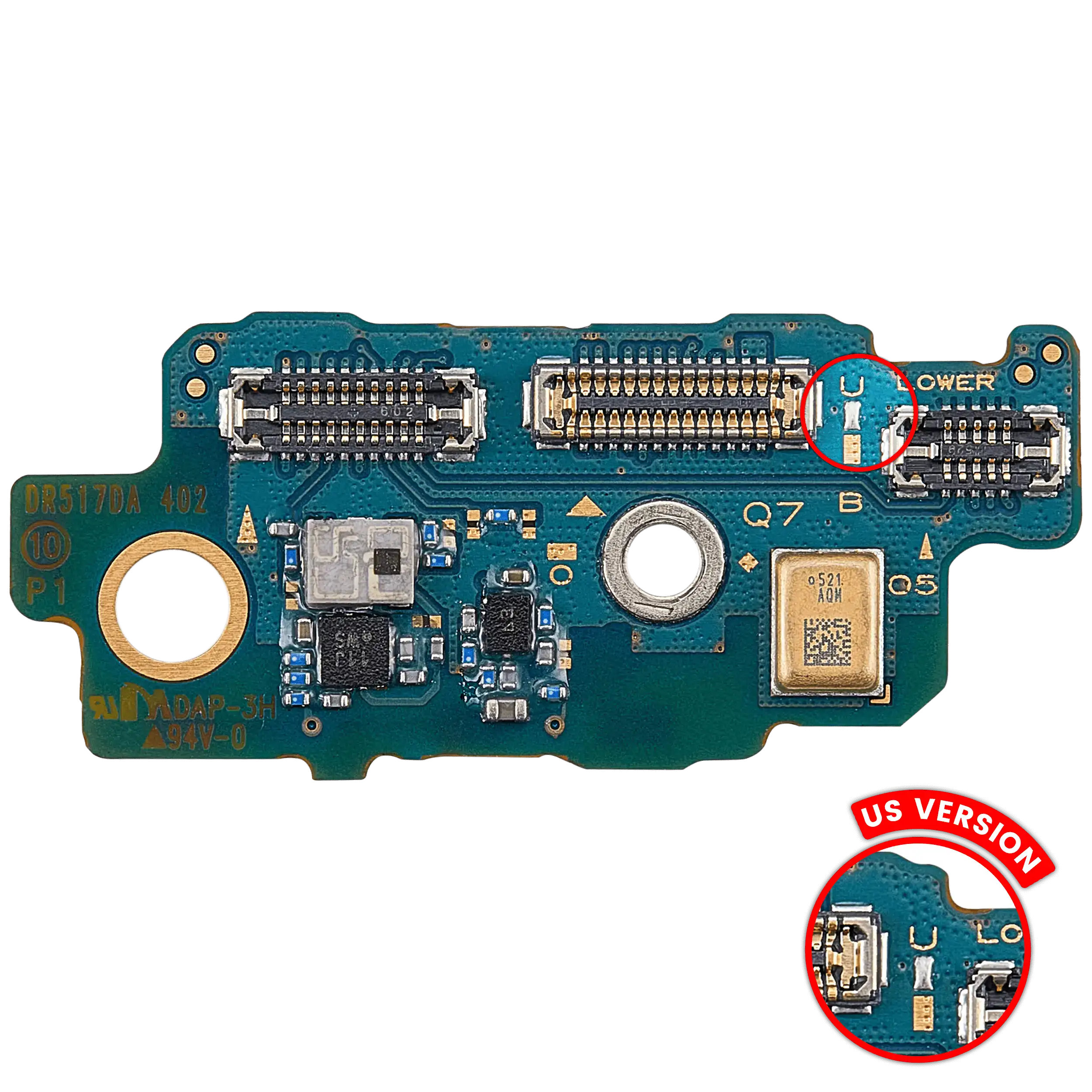Mikrofon-PCB-Platine für Samsung Galaxy Z Fold 7 (F966U) (US-Version)