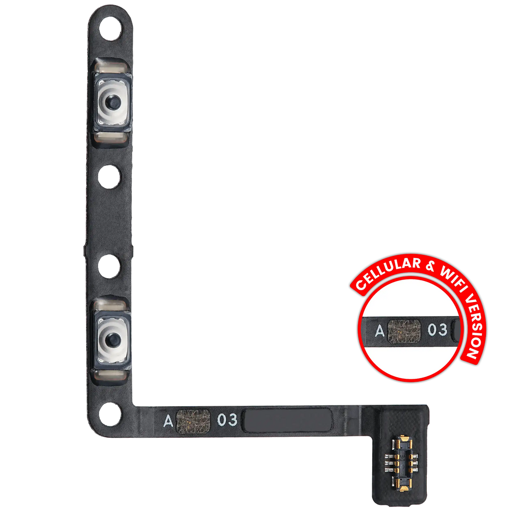 Volume Buttons Flex Cable for iPad Pro 12.9" 4th Gen (2020) (Cellular / WiFi)