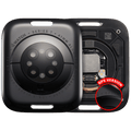 Back Cover for Apple Watch Series 7 (41mm) (GPS Version) – Aluminum / Space Black