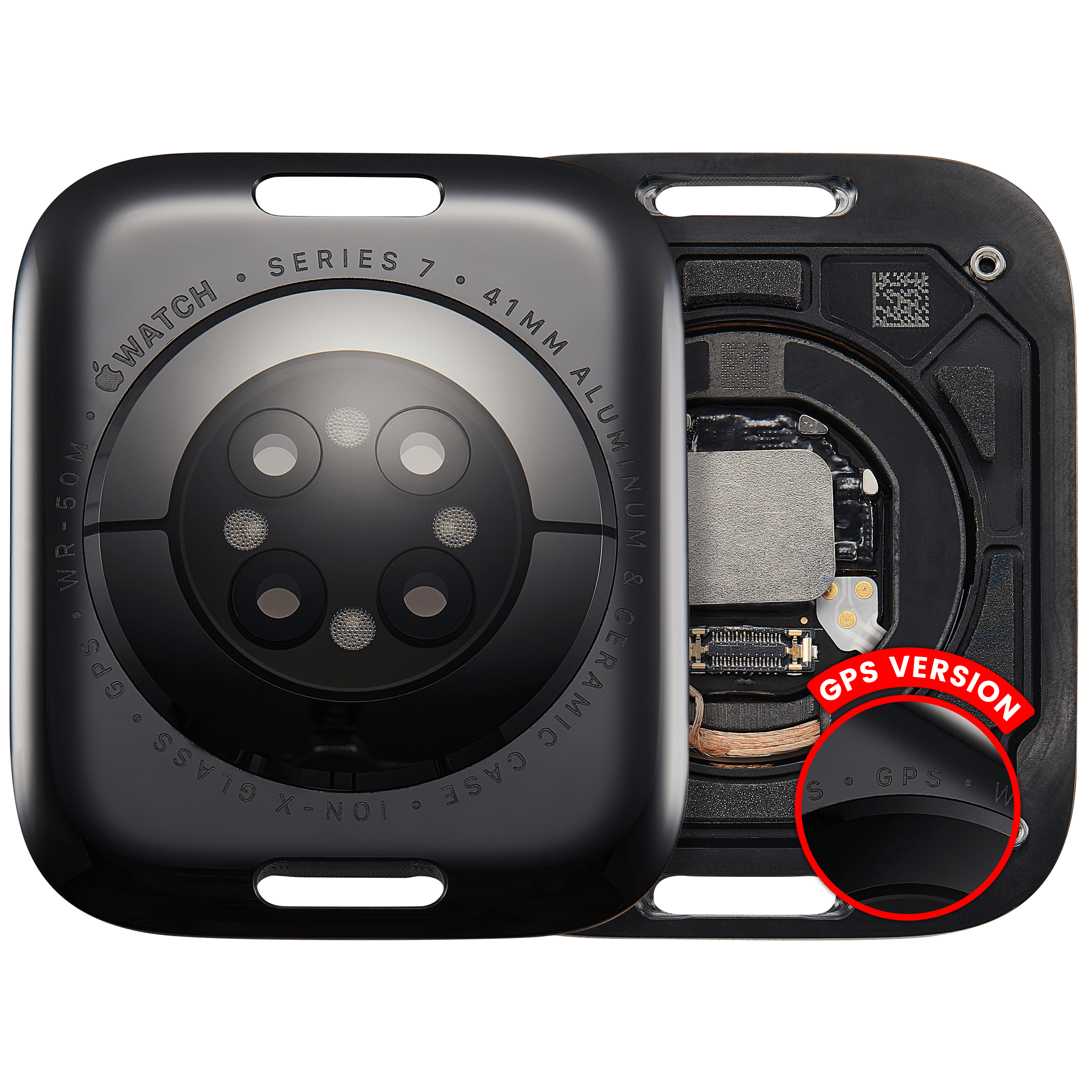 Backcover Apple Watch Series 7 41mm Space Black