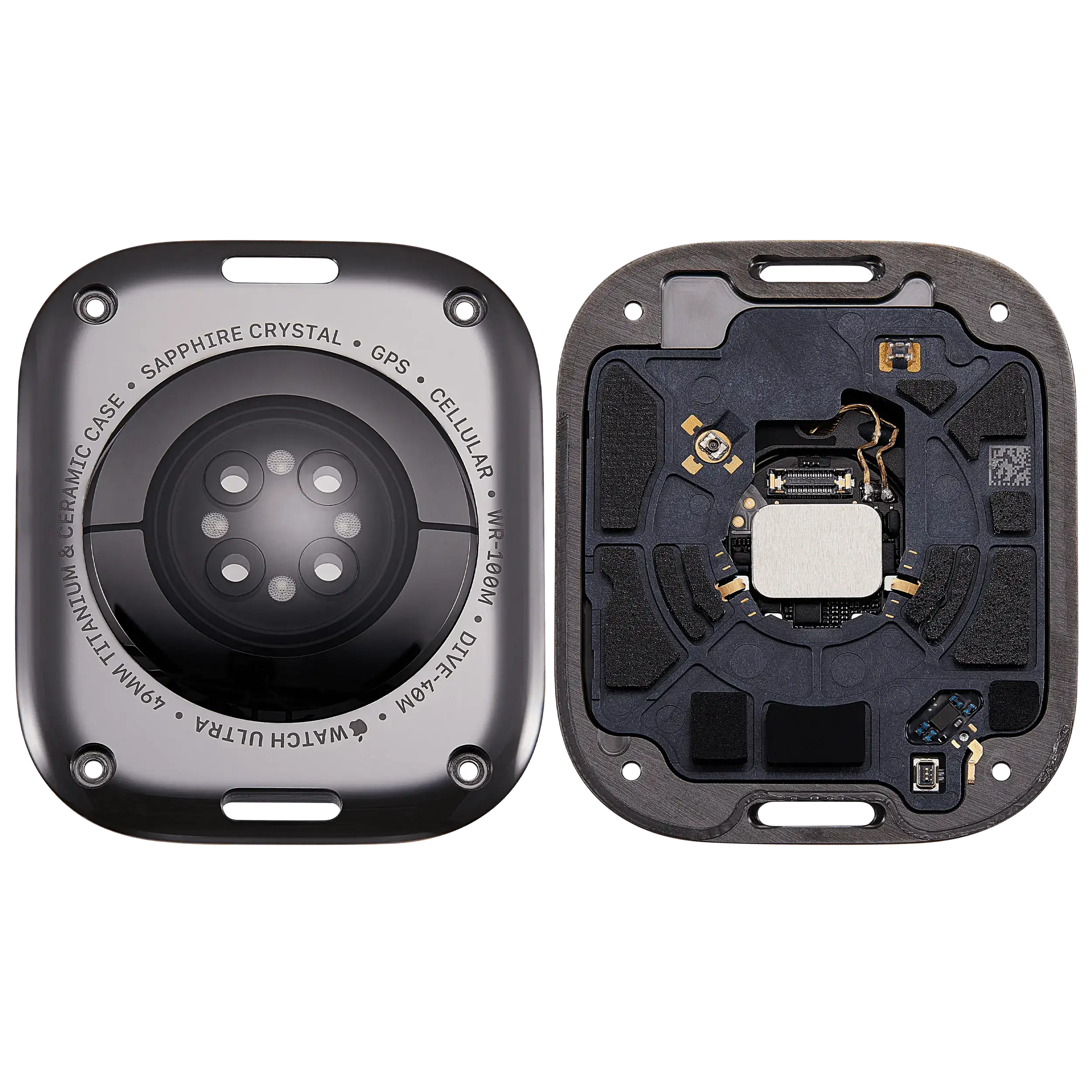 Backcover für Apple Watch Ultra 3 49mm LTE Space Schwarz