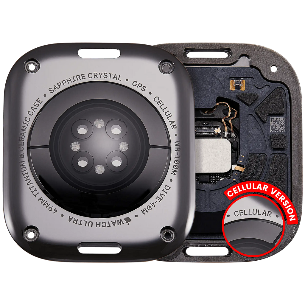 Backcover für Apple Watch Ultra 3 49mm LTE Space Schwarz