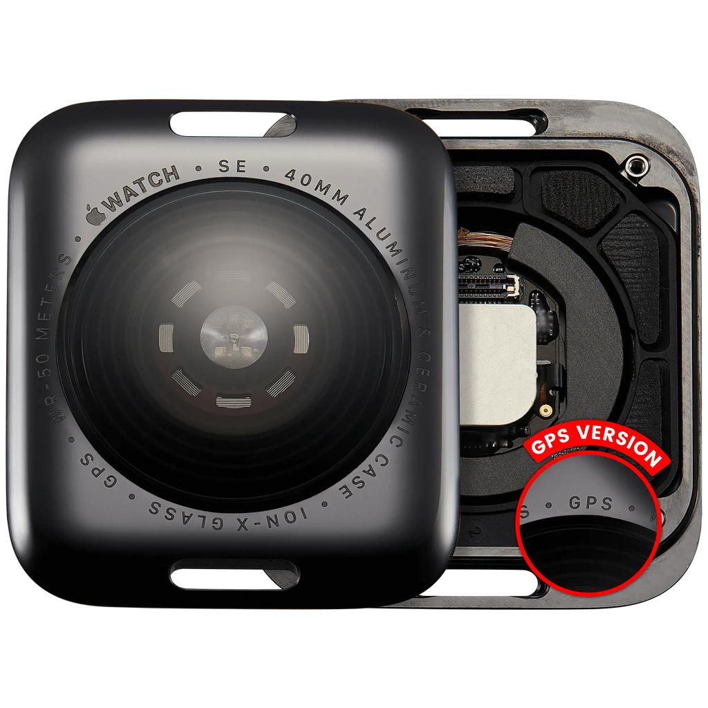 Back Cover Assembly for Apple Watch Series SE 1st Generation (40mm) (GPS Version) (Aluminum / Space Black)