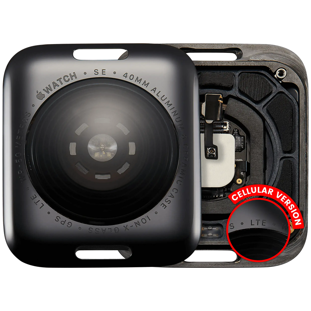 Backcover für Apple Watch SE 1.Gen 40mm LET Space Black