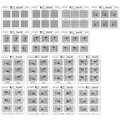 Lötmasken-Pad Set für iPhone Serie (15-teilig) (Qianli)